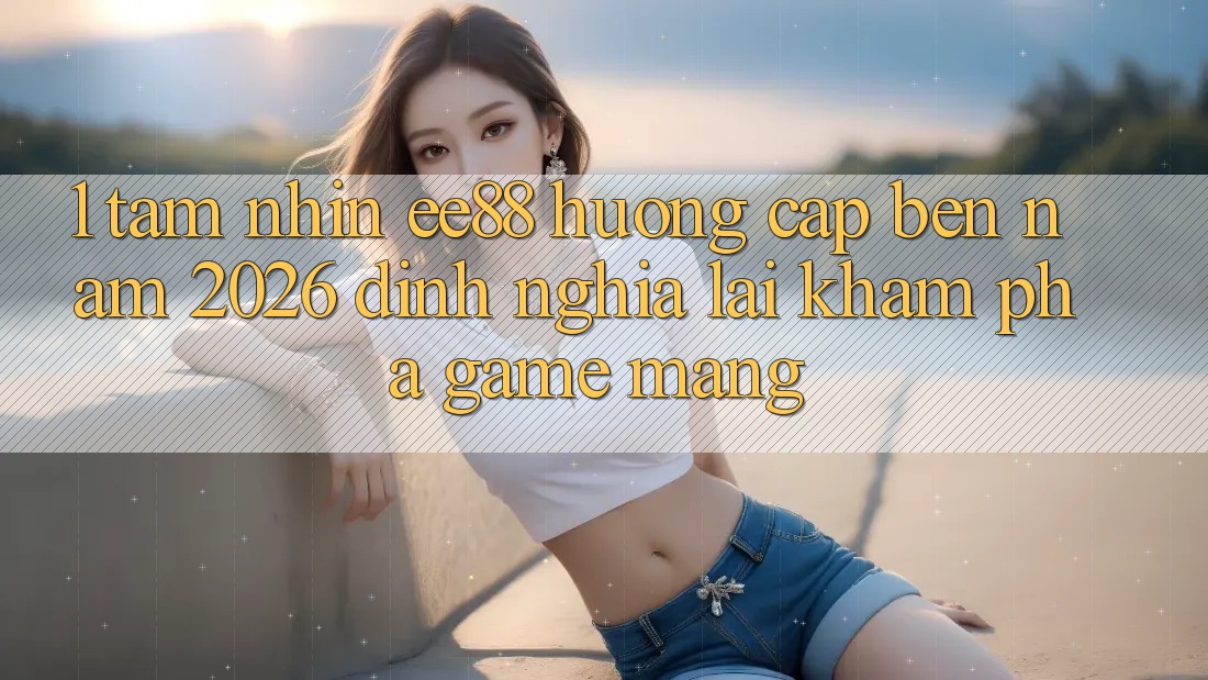 1. Tầm Nhìn ee88 Hướng Cập bến Năm 2026: Định Nghĩa Lại Khám phá Game mạng 1. Tầm Nhìn ee88 Hướng Cập bến Năm 2026: Định Nghĩa Lại Khám phá Game mạng