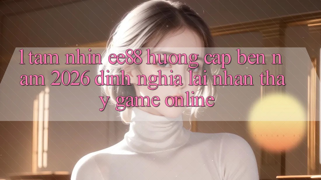 1. Tầm Nhìn ee88 Hướng Cập bến Năm 2026: Định Nghĩa Lại Nhận thấy Game Online 1. Tầm Nhìn ee88 Hướng Cập bến Năm 2026: Định Nghĩa Lại Nhận thấy Game Online