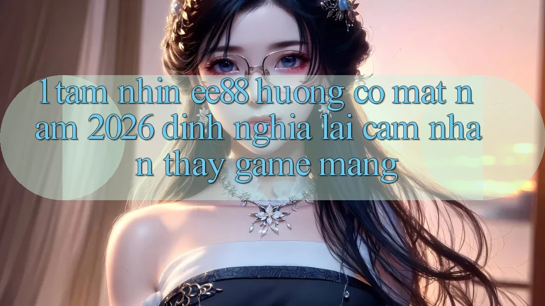 1. Tầm Nhìn ee88 Hướng Có mặt Năm 2026: Định Nghĩa Lại Cảm nhận thấy Game mạng 1. Tầm Nhìn ee88 Hướng Có mặt Năm 2026: Định Nghĩa Lại Cảm nhận thấy Game mạng
