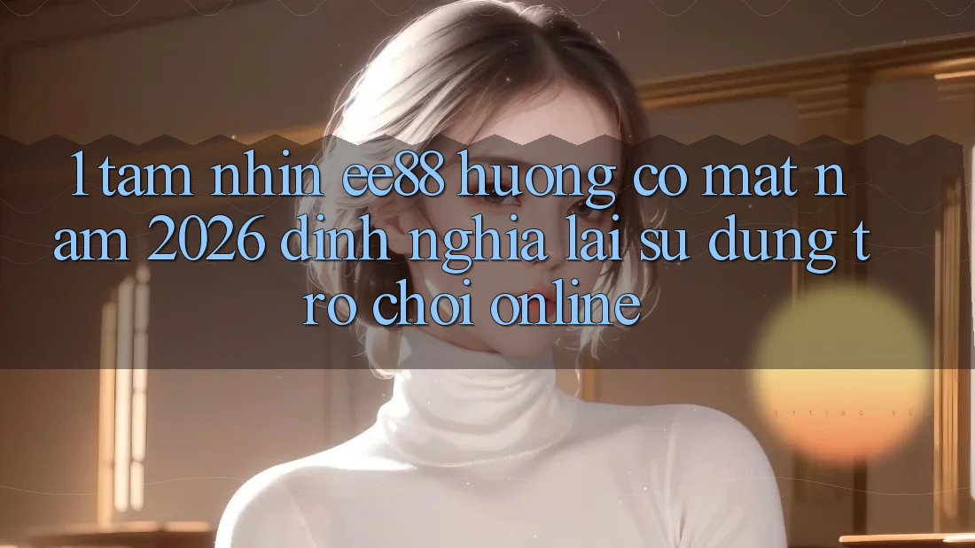1. Tầm Nhìn ee88 Hướng Có mặt Năm 2026: Định Nghĩa Lại Sử dụng Trò chơi Online 1. Tầm Nhìn ee88 Hướng Có mặt Năm 2026: Định Nghĩa Lại Sử dụng Trò chơi Online