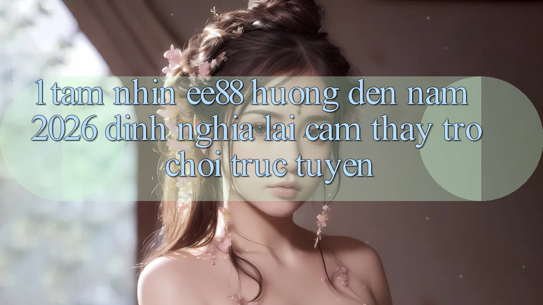 1. Tầm Nhìn ee88 Hướng Đến Năm 2026: Định Nghĩa Lại Cảm thấy Trò chơi trực tuyến 1. Tầm Nhìn ee88 Hướng Đến Năm 2026: Định Nghĩa Lại Cảm thấy Trò chơi trực tuyến