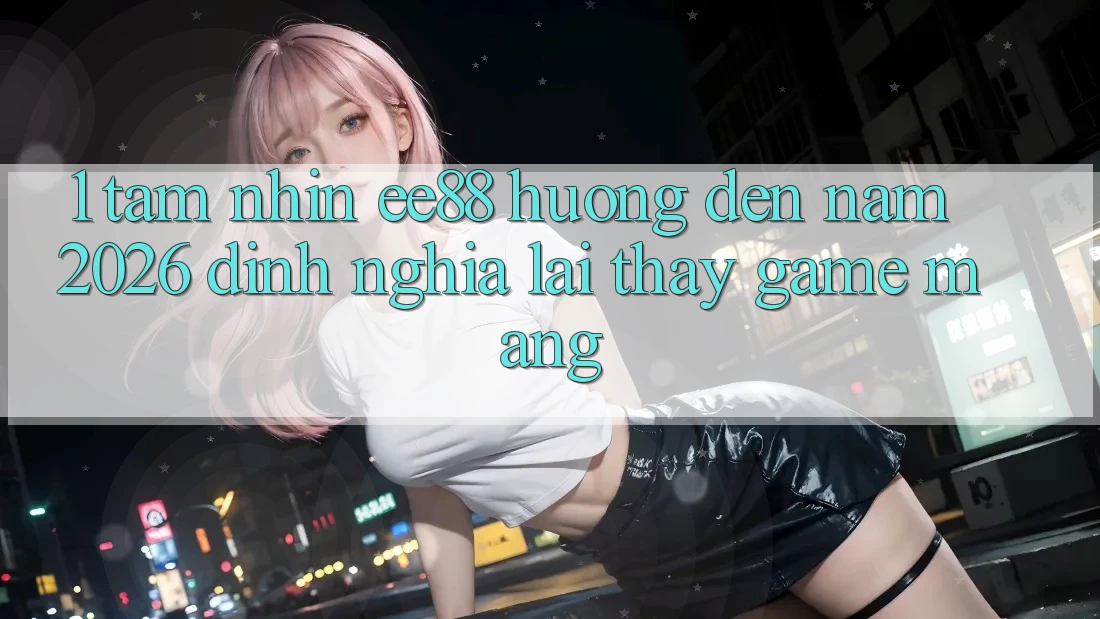 1. Tầm Nhìn ee88 Hướng Đến Năm 2026: Định Nghĩa Lại Thấy Game mạng 1. Tầm Nhìn ee88 Hướng Đến Năm 2026: Định Nghĩa Lại Thấy Game mạng