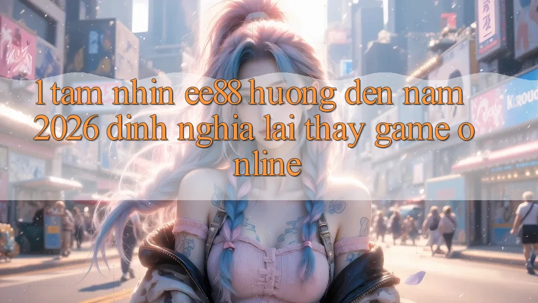 1. Tầm Nhìn ee88 Hướng Đến Năm 2026: Định Nghĩa Lại Thấy Game Online 1. Tầm Nhìn ee88 Hướng Đến Năm 2026: Định Nghĩa Lại Thấy Game Online