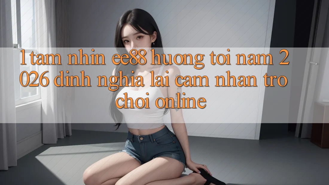 1. Tầm Nhìn ee88 Hướng Tới Năm 2026: Định Nghĩa Lại Cảm nhận Trò chơi Online 1. Tầm Nhìn ee88 Hướng Tới Năm 2026: Định Nghĩa Lại Cảm nhận Trò chơi Online