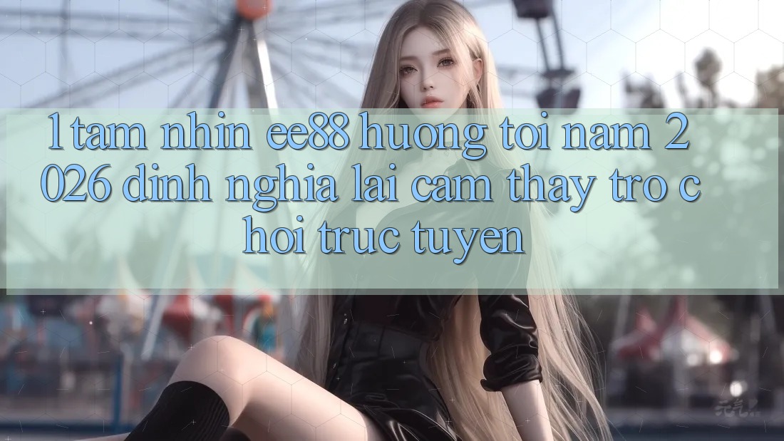 1. Tầm Nhìn ee88 Hướng Tới Năm 2026: Định Nghĩa Lại Cảm thấy Trò chơi trực tuyến 1. Tầm Nhìn ee88 Hướng Tới Năm 2026: Định Nghĩa Lại Cảm thấy Trò chơi trực tuyến