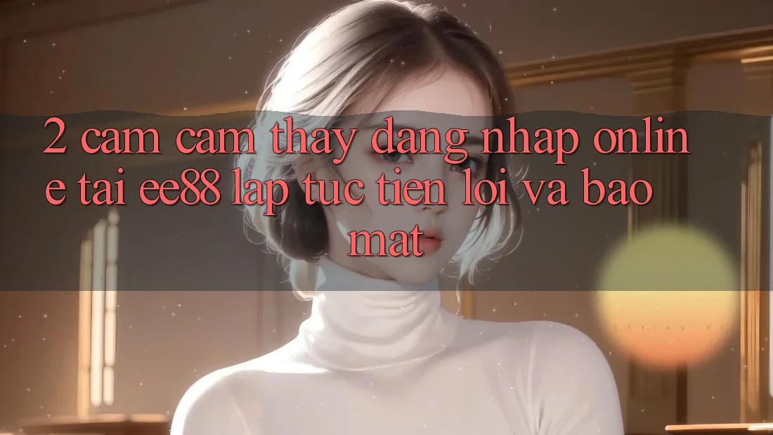 2. Cảm cảm thấy Đăng Nhập Online Tại ee88: Lập tức, Tiện Lợi Và Bảo Mật 2. Cảm cảm thấy Đăng Nhập Online Tại ee88: Lập tức, Tiện Lợi Và Bảo Mật