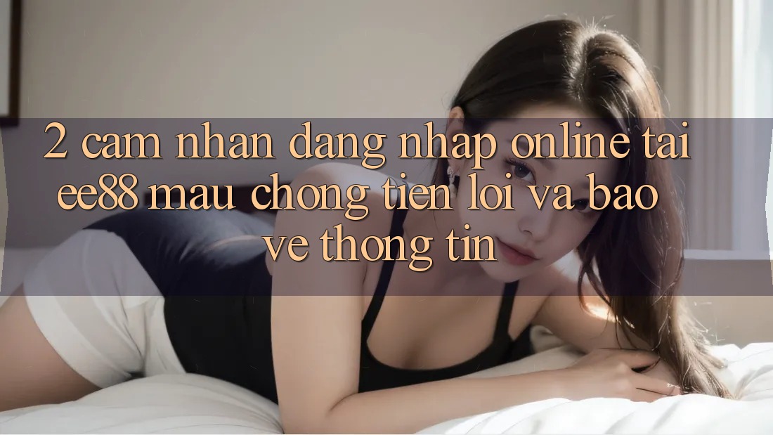 2. Cảm nhận Đăng Nhập Online Tại ee88: Mau Chóng, Tiện Lợi Và Bảo vệ thông tin 2. Cảm nhận Đăng Nhập Online Tại ee88: Mau Chóng, Tiện Lợi Và Bảo vệ thông tin