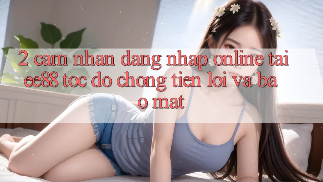 2. Cảm nhận Đăng Nhập Online Tại ee88: Tốc độ Chóng, Tiện Lợi Và Bảo Mật 2. Cảm nhận Đăng Nhập Online Tại ee88: Tốc độ Chóng, Tiện Lợi Và Bảo Mật