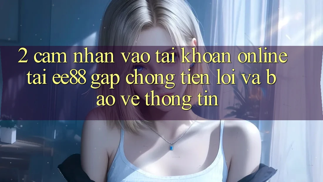 2. Cảm nhận Vào tài khoản Online Tại ee88: Gấp Chóng, Tiện Lợi Và Bảo vệ thông tin 2. Cảm nhận Vào tài khoản Online Tại ee88: Gấp Chóng, Tiện Lợi Và Bảo vệ thông tin