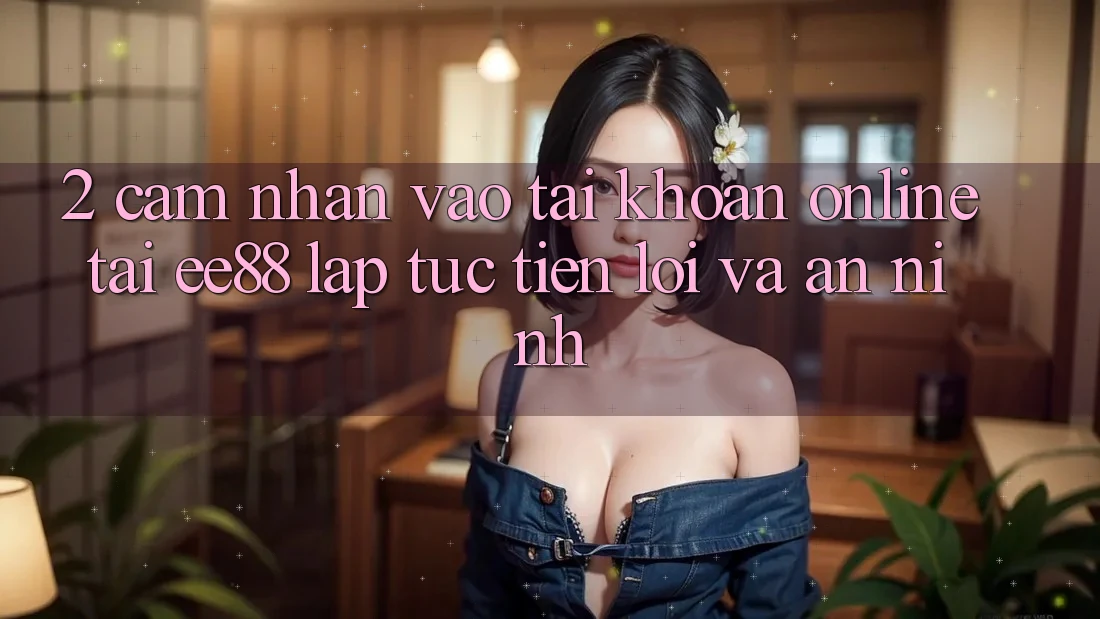 2. Cảm nhận Vào tài khoản Online Tại ee88: Lập tức, Tiện Lợi Và An ninh 2. Cảm nhận Vào tài khoản Online Tại ee88: Lập tức, Tiện Lợi Và An ninh