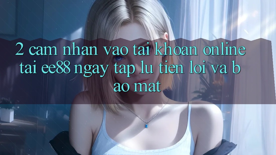 2. Cảm nhận Vào tài khoản Online Tại ee88: Ngay tắp lự, Tiện Lợi Và Bảo Mật 2. Cảm nhận Vào tài khoản Online Tại ee88: Ngay tắp lự, Tiện Lợi Và Bảo Mật