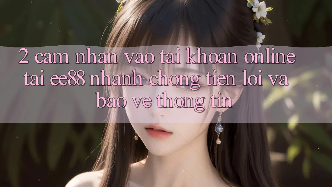 2. Cảm nhận Vào tài khoản Online Tại ee88: Nhanh Chóng, Tiện Lợi Và Bảo vệ thông tin 2. Cảm nhận Vào tài khoản Online Tại ee88: Nhanh Chóng, Tiện Lợi Và Bảo vệ thông tin