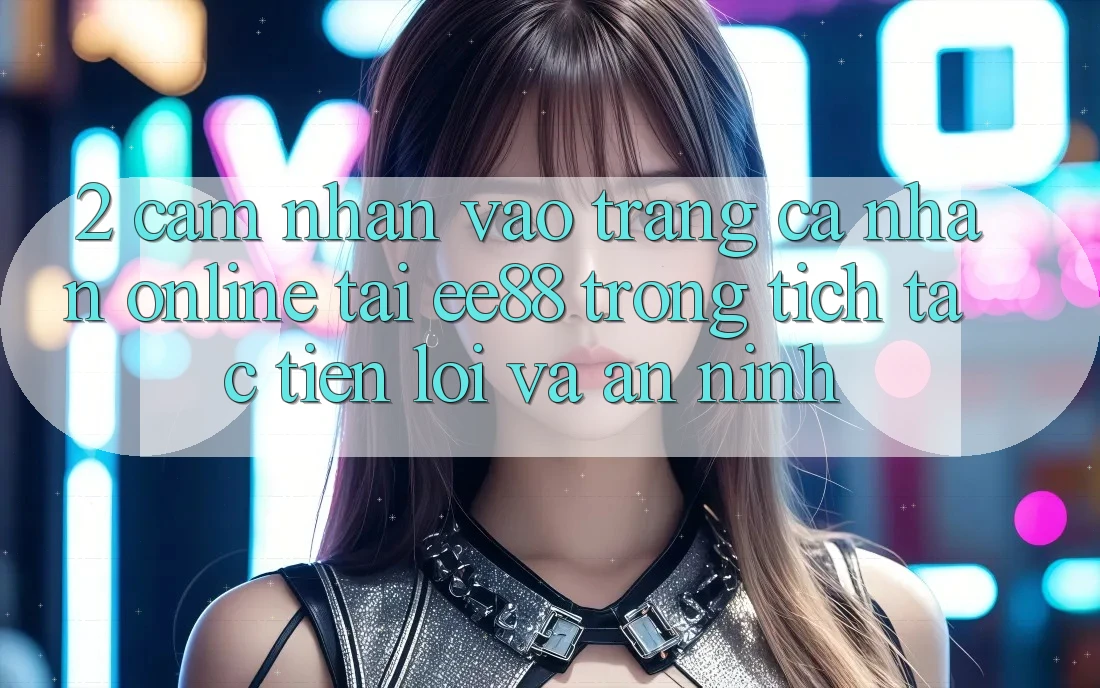 2. Cảm nhận Vào trang cá nhân Online Tại ee88: Trong tích tắc, Tiện Lợi Và An ninh 2. Cảm nhận Vào trang cá nhân Online Tại ee88: Trong tích tắc, Tiện Lợi Và An ninh