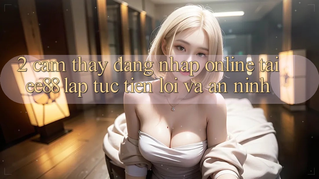 2. Cảm thấy Đăng Nhập Online Tại ee88: Lập tức, Tiện Lợi Và An ninh 2. Cảm thấy Đăng Nhập Online Tại ee88: Lập tức, Tiện Lợi Và An ninh
