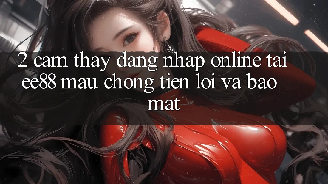 2. Cảm thấy Đăng Nhập Online Tại ee88: Mau Chóng, Tiện Lợi Và Bảo mật 2. Cảm thấy Đăng Nhập Online Tại ee88: Mau Chóng, Tiện Lợi Và Bảo mật