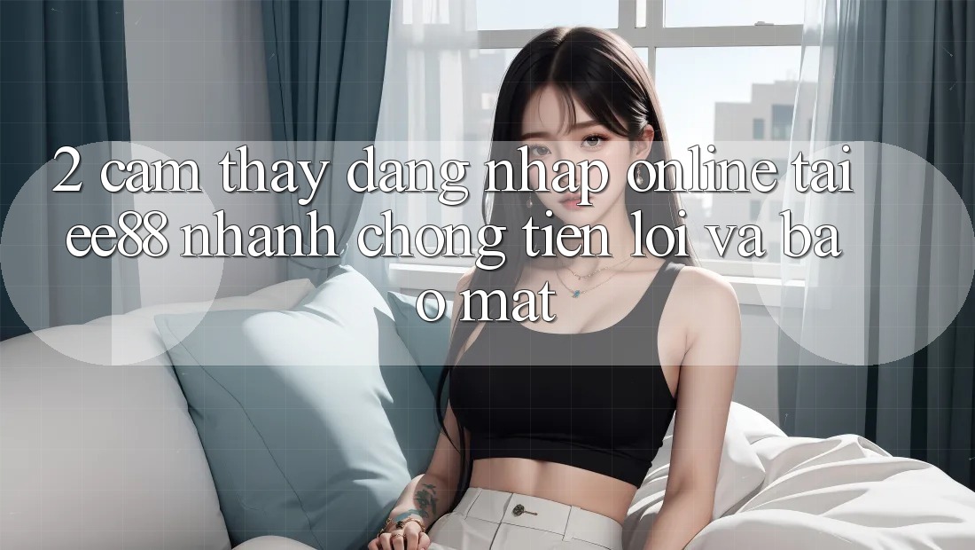 2. Cảm thấy Đăng Nhập Online Tại ee88: Nhanh Chóng, Tiện Lợi Và Bảo Mật 2. Cảm thấy Đăng Nhập Online Tại ee88: Nhanh Chóng, Tiện Lợi Và Bảo Mật
