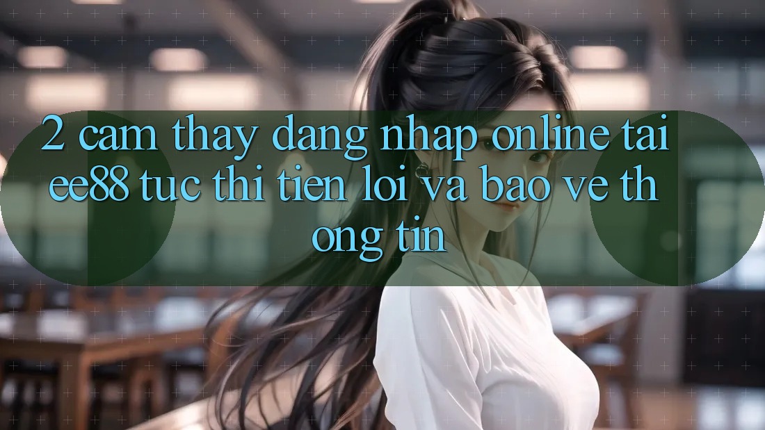 2. Cảm thấy Đăng Nhập Online Tại ee88: Tức thì, Tiện Lợi Và Bảo vệ thông tin 2. Cảm thấy Đăng Nhập Online Tại ee88: Tức thì, Tiện Lợi Và Bảo vệ thông tin