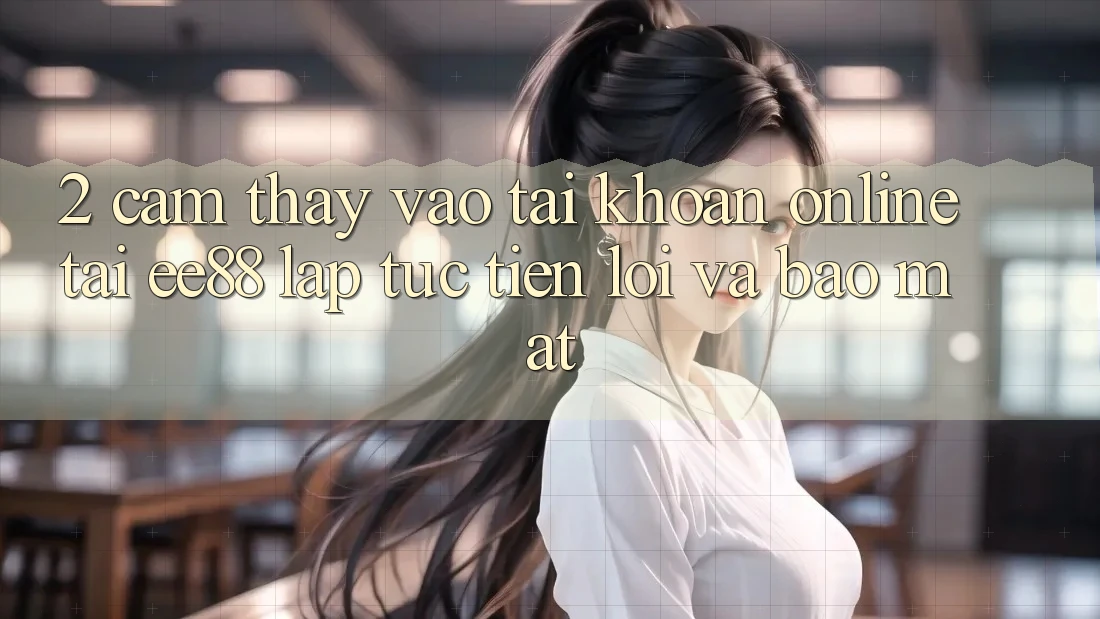 2. Cảm thấy Vào tài khoản Online Tại ee88: Lập tức, Tiện Lợi Và Bảo Mật 2. Cảm thấy Vào tài khoản Online Tại ee88: Lập tức, Tiện Lợi Và Bảo Mật