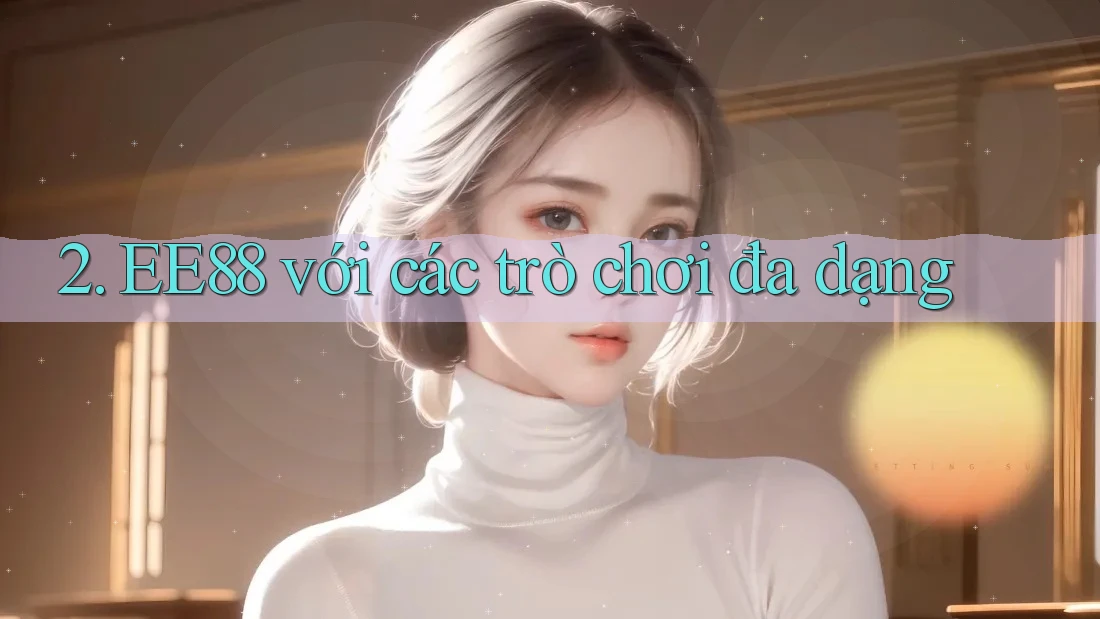2. EE88 với các trò chơi đa dạng 2. EE88 với các trò chơi đa dạng