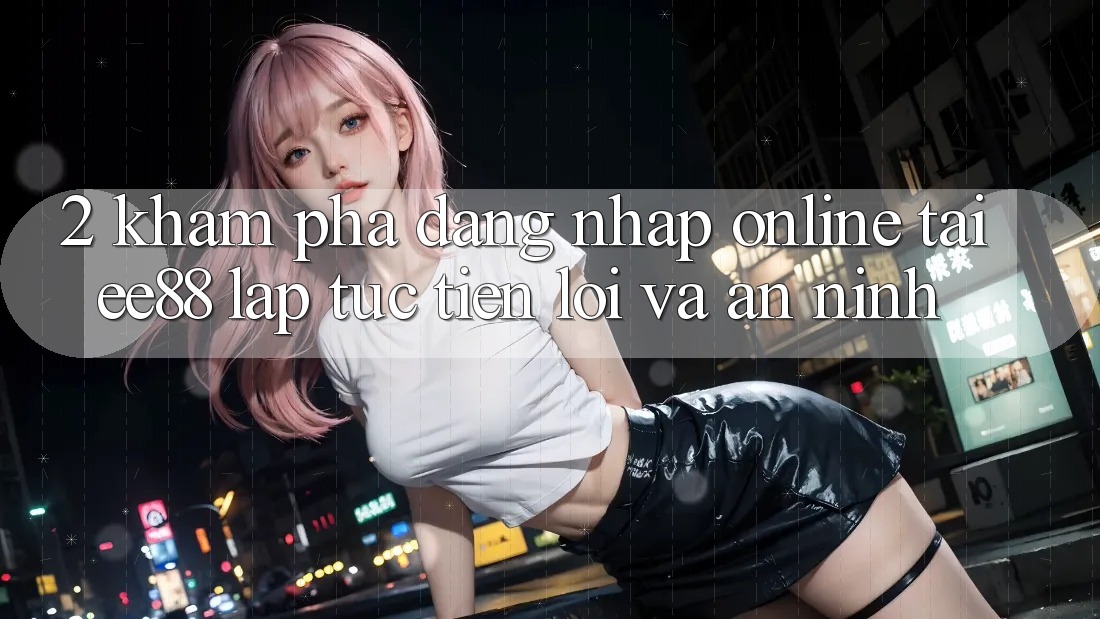 2. Khám phá Đăng Nhập Online Tại ee88: Lập tức, Tiện Lợi Và An ninh 2. Khám phá Đăng Nhập Online Tại ee88: Lập tức, Tiện Lợi Và An ninh