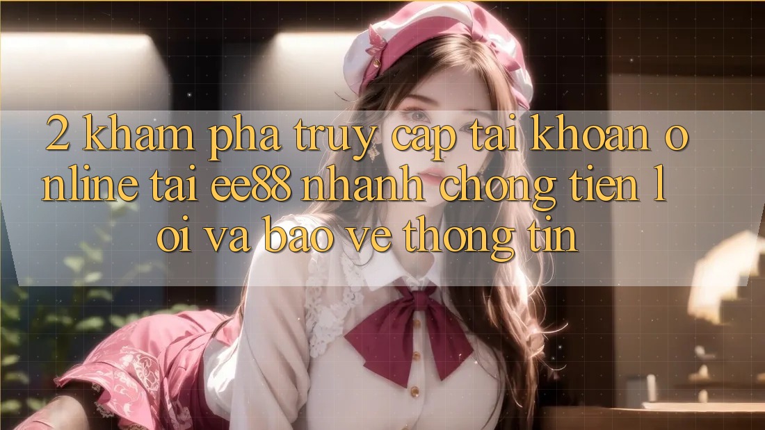 2. Khám phá Truy cập tài khoản Online Tại ee88: Nhanh Chóng, Tiện Lợi Và Bảo vệ thông tin 2. Khám phá Truy cập tài khoản Online Tại ee88: Nhanh Chóng, Tiện Lợi Và Bảo vệ thông tin
