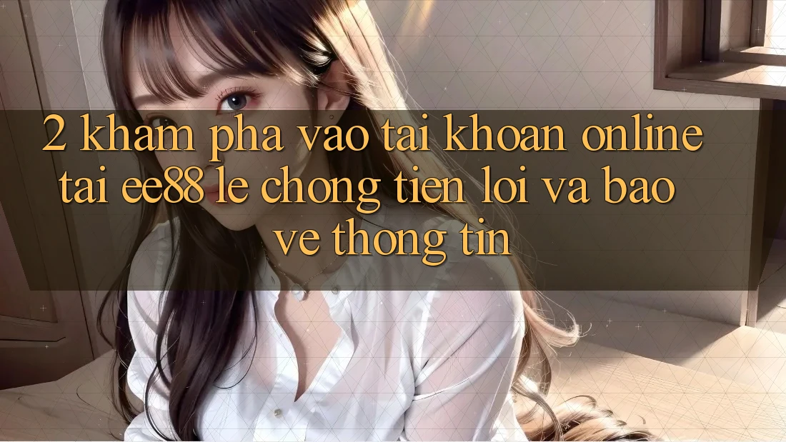 2. Khám phá Vào tài khoản Online Tại ee88: Lẹ Chóng, Tiện Lợi Và Bảo vệ thông tin 2. Khám phá Vào tài khoản Online Tại ee88: Lẹ Chóng, Tiện Lợi Và Bảo vệ thông tin