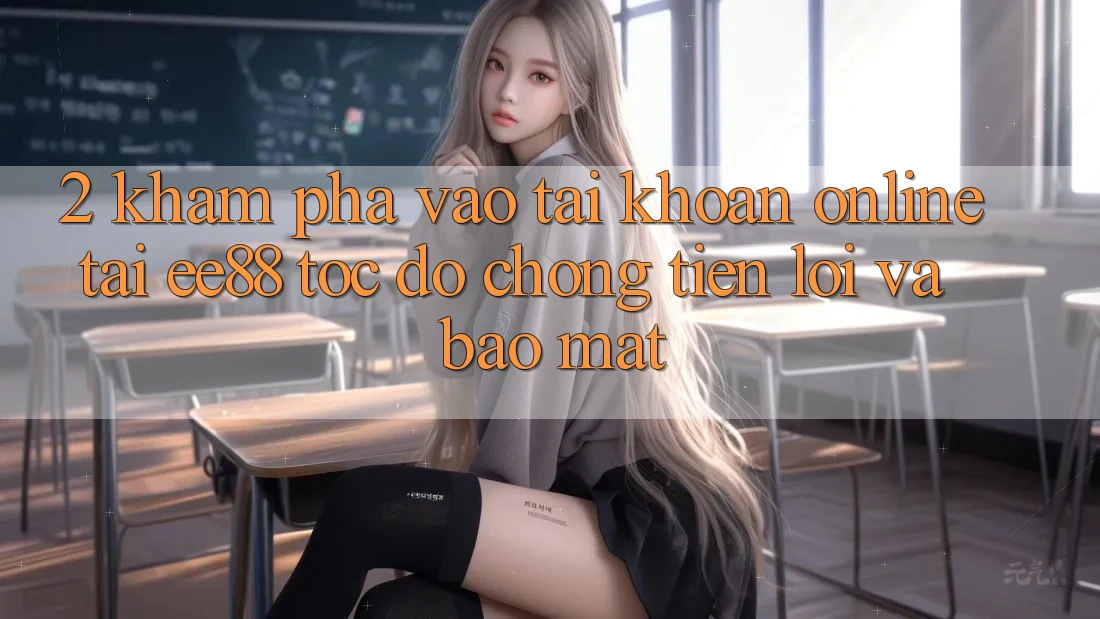 2. Khám phá Vào tài khoản Online Tại ee88: Tốc độ Chóng, Tiện Lợi Và Bảo Mật 2. Khám phá Vào tài khoản Online Tại ee88: Tốc độ Chóng, Tiện Lợi Và Bảo Mật