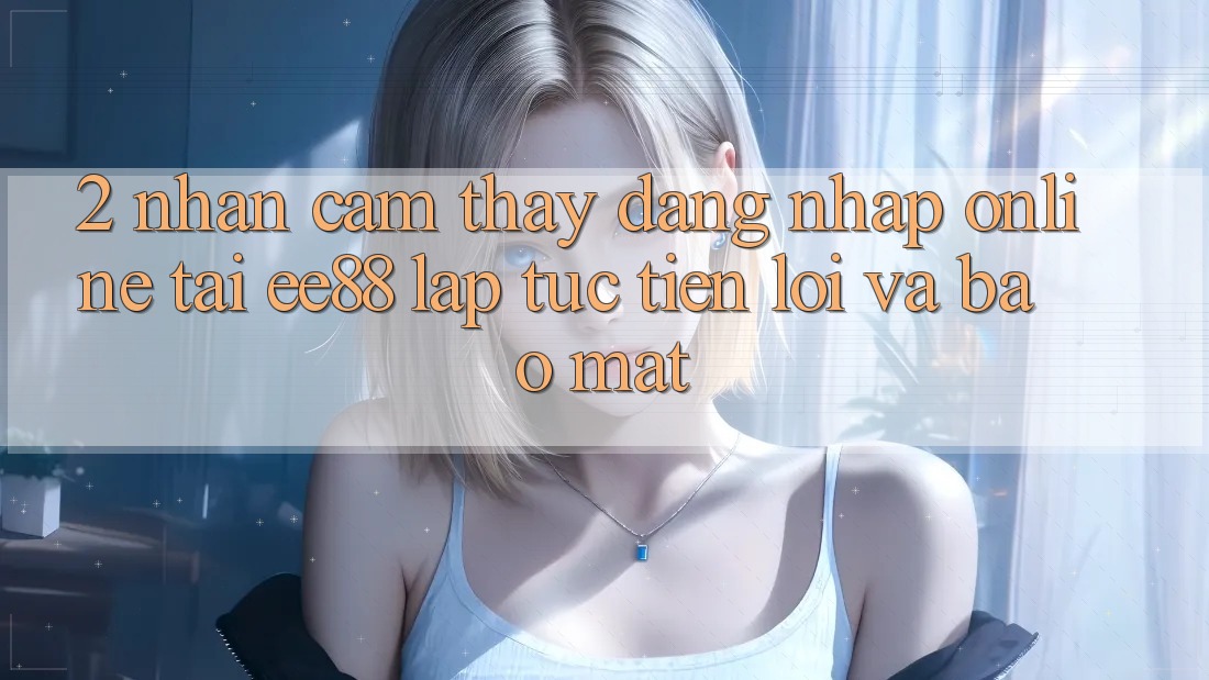 2. Nhận cảm thấy Đăng Nhập Online Tại ee88: Lập tức, Tiện Lợi Và Bảo Mật 2. Nhận cảm thấy Đăng Nhập Online Tại ee88: Lập tức, Tiện Lợi Và Bảo Mật