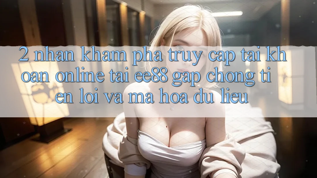 2. Nhận khám phá Truy cập tài khoản Online Tại ee88: Gấp Chóng, Tiện Lợi Và Mã hóa dữ liệu 2. Nhận khám phá Truy cập tài khoản Online Tại ee88: Gấp Chóng, Tiện Lợi Và Mã hóa dữ liệu