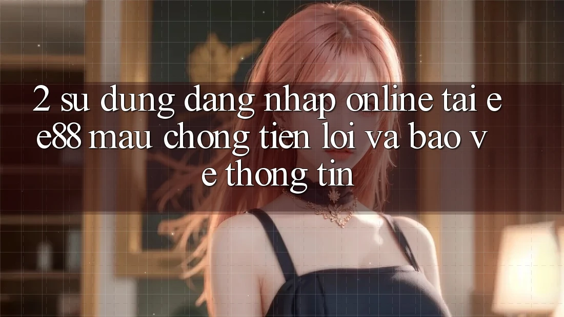 2. Sử dụng Đăng Nhập Online Tại ee88: Mau Chóng, Tiện Lợi Và Bảo vệ thông tin 2. Sử dụng Đăng Nhập Online Tại ee88: Mau Chóng, Tiện Lợi Và Bảo vệ thông tin