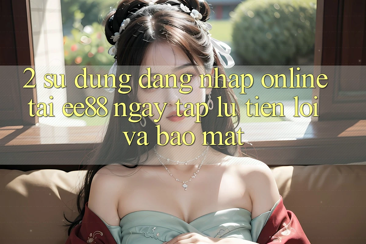 2. Sử dụng Đăng Nhập Online Tại ee88: Ngay tắp lự, Tiện Lợi Và Bảo Mật 2. Sử dụng Đăng Nhập Online Tại ee88: Ngay tắp lự, Tiện Lợi Và Bảo Mật