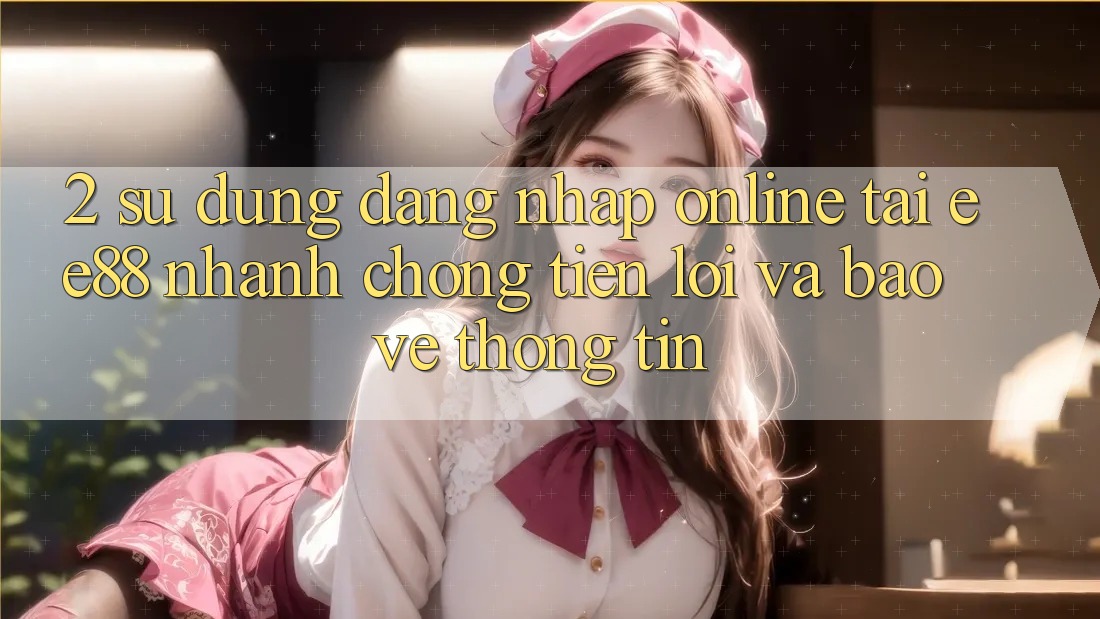 2. Sử dụng Đăng Nhập Online Tại ee88: Nhanh Chóng, Tiện Lợi Và Bảo vệ thông tin