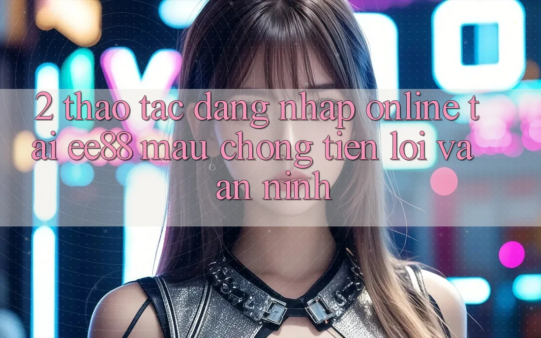 2. Thao tác Đăng Nhập Online Tại ee88: Mau Chóng, Tiện Lợi Và An ninh 2. Thao tác Đăng Nhập Online Tại ee88: Mau Chóng, Tiện Lợi Và An ninh