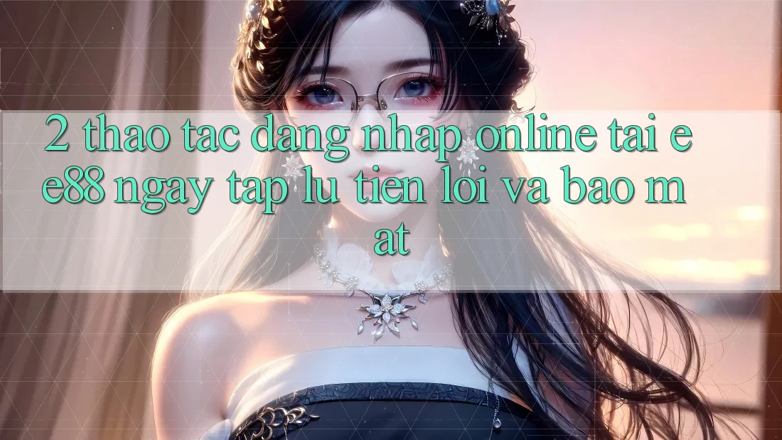 2. Thao tác Đăng Nhập Online Tại ee88: Ngay tắp lự, Tiện Lợi Và Bảo Mật 2. Thao tác Đăng Nhập Online Tại ee88: Ngay tắp lự, Tiện Lợi Và Bảo Mật
