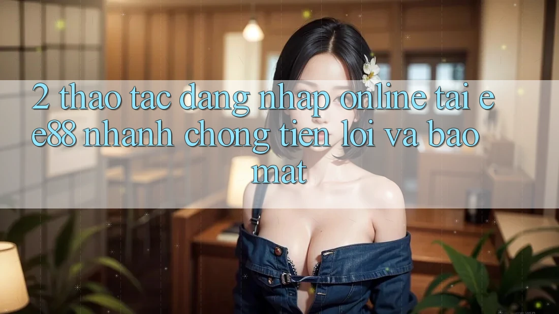 2. Thao tác Đăng nhập Online Tại ee88: Nhanh chóng, Tiện Lợi Và Bảo Mật 2. Thao tác Đăng nhập Online Tại ee88: Nhanh chóng, Tiện Lợi Và Bảo Mật
