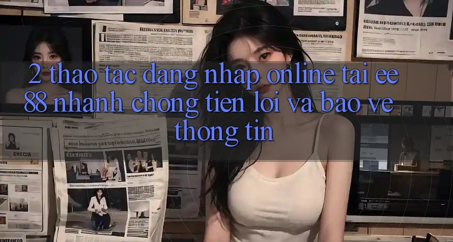 2. Thao tác Đăng Nhập Online Tại ee88: Nhanh Chóng, Tiện Lợi Và Bảo vệ thông tin