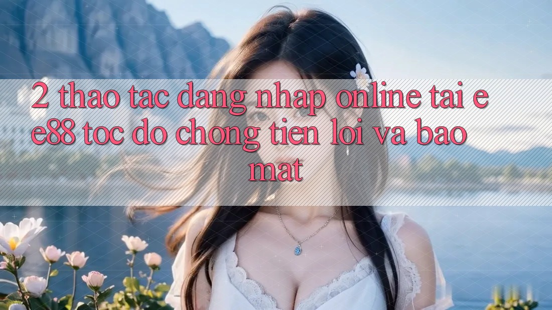 2. Thao tác Đăng Nhập Online Tại ee88: Tốc độ Chóng, Tiện Lợi Và Bảo Mật 2. Thao tác Đăng Nhập Online Tại ee88: Tốc độ Chóng, Tiện Lợi Và Bảo Mật