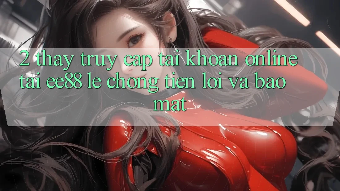 2. Thấy Truy cập tài khoản Online Tại ee88: Lẹ Chóng, Tiện Lợi Và Bảo Mật 2. Thấy Truy cập tài khoản Online Tại ee88: Lẹ Chóng, Tiện Lợi Và Bảo Mật