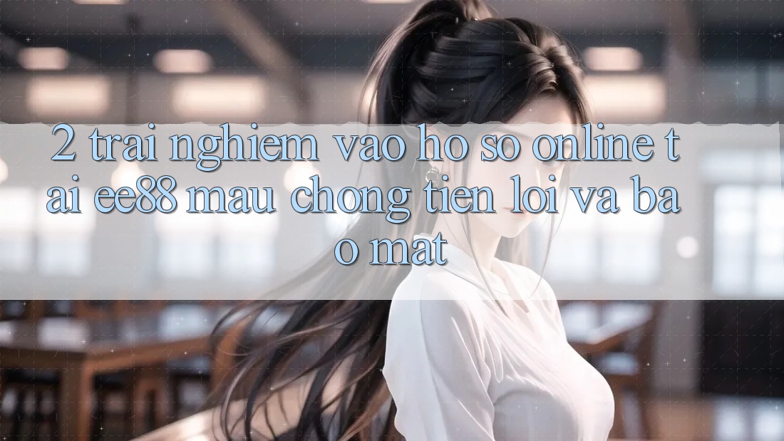 2. Trải nghiệm Vào hồ sơ Online Tại ee88: Mau Chóng, Tiện Lợi Và Bảo Mật 2. Trải nghiệm Vào hồ sơ Online Tại ee88: Mau Chóng, Tiện Lợi Và Bảo Mật