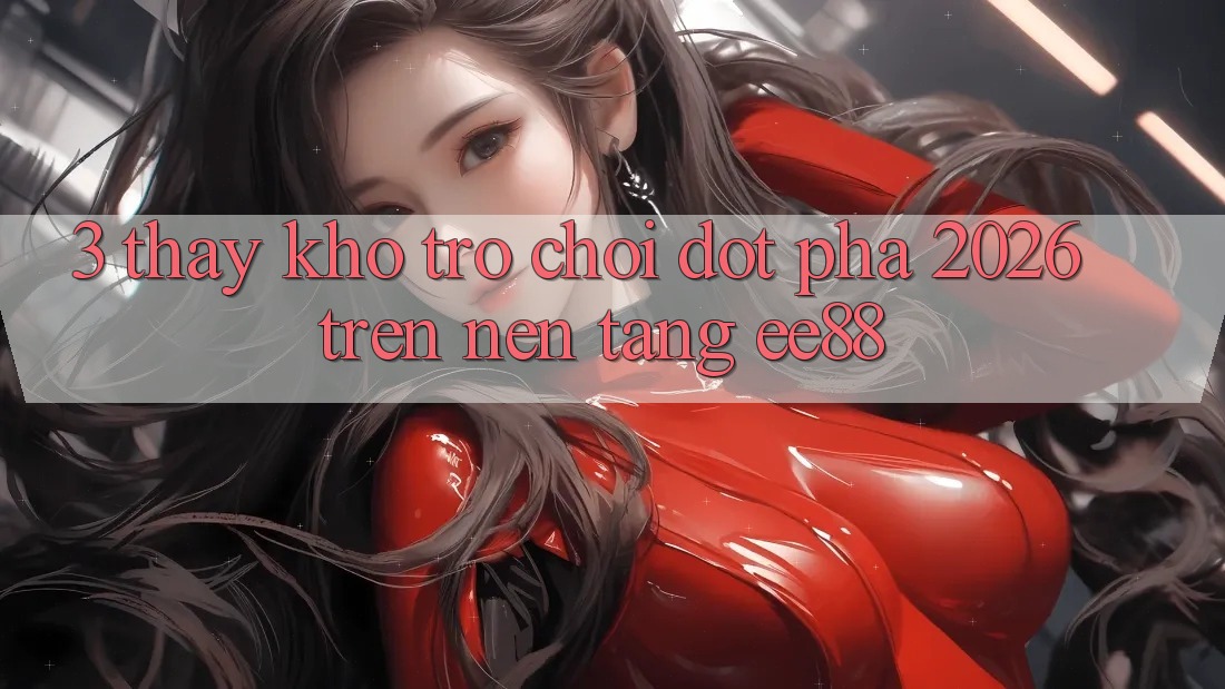 3. Thấy Kho Trò chơi Đột Phá 2026 Trên Nền Tảng ee88 3. Thấy Kho Trò chơi Đột Phá 2026 Trên Nền Tảng ee88