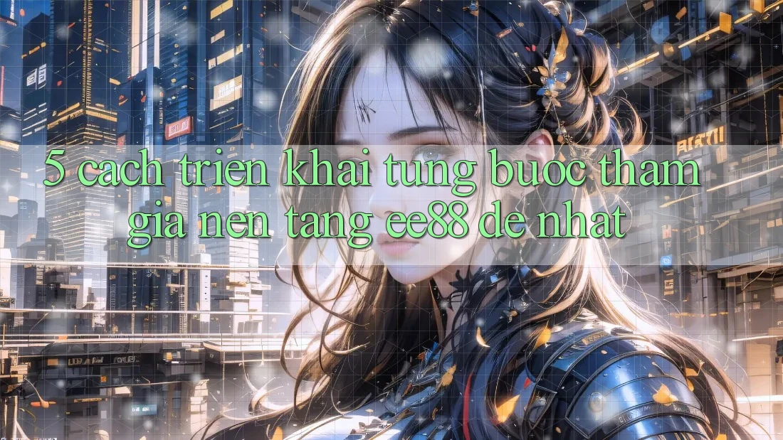 5. Cách triển khai Từng Bước Tham Gia Nền Tảng ee88 Dễ Nhất