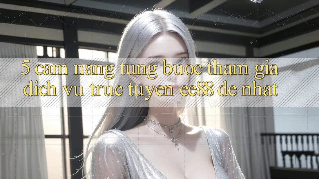 5. Cẩm nang Từng Bước Tham Gia Dịch vụ trực tuyến ee88 Dễ Nhất 5. Cẩm nang Từng Bước Tham Gia Dịch vụ trực tuyến ee88 Dễ Nhất