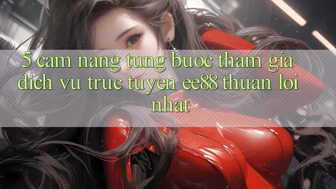 5. Cẩm nang Từng Bước Tham Gia Dịch vụ trực tuyến ee88 Thuận lợi Nhất 5. Cẩm nang Từng Bước Tham Gia Dịch vụ trực tuyến ee88 Thuận lợi Nhất