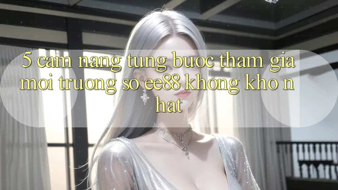 5. Cẩm nang Từng Bước Tham Gia Môi trường số ee88 Không khó Nhất 5. Cẩm nang Từng Bước Tham Gia Môi trường số ee88 Không khó Nhất