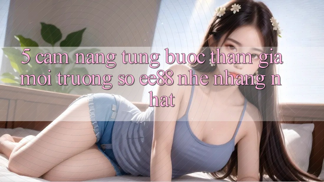 5. Cẩm nang Từng Bước Tham Gia Môi trường số ee88 Nhẹ nhàng Nhất 5. Cẩm nang Từng Bước Tham Gia Môi trường số ee88 Nhẹ nhàng Nhất