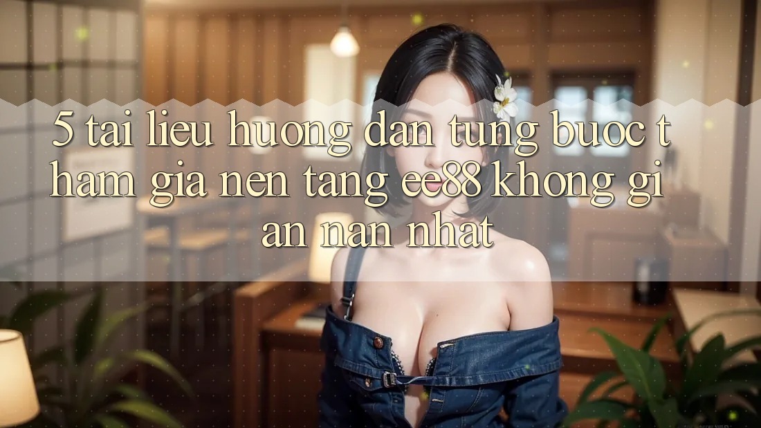 5. Tài liệu hướng dẫn Từng Bước Tham Gia Nền Tảng ee88 Không gian nan Nhất 5. Tài liệu hướng dẫn Từng Bước Tham Gia Nền Tảng ee88 Không gian nan Nhất