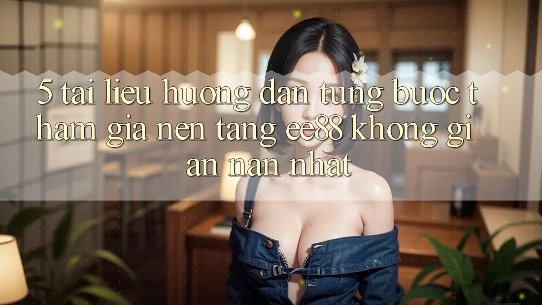 5. Tài liệu hướng dẫn Từng Bước Tham Gia Nền Tảng ee88 Không gian nan Nhất 5. Tài liệu hướng dẫn Từng Bước Tham Gia Nền Tảng ee88 Không gian nan Nhất