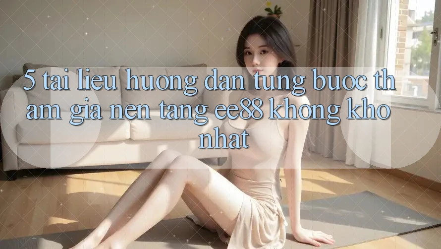 5. Tài liệu hướng dẫn Từng Bước Tham Gia Nền Tảng ee88 Không khó Nhất 5. Tài liệu hướng dẫn Từng Bước Tham Gia Nền Tảng ee88 Không khó Nhất