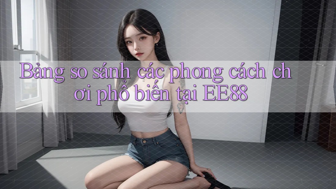 Bảng so sánh các phong cách chơi phổ biến tại EE88 Bảng so sánh các phong cách chơi phổ biến tại EE88
