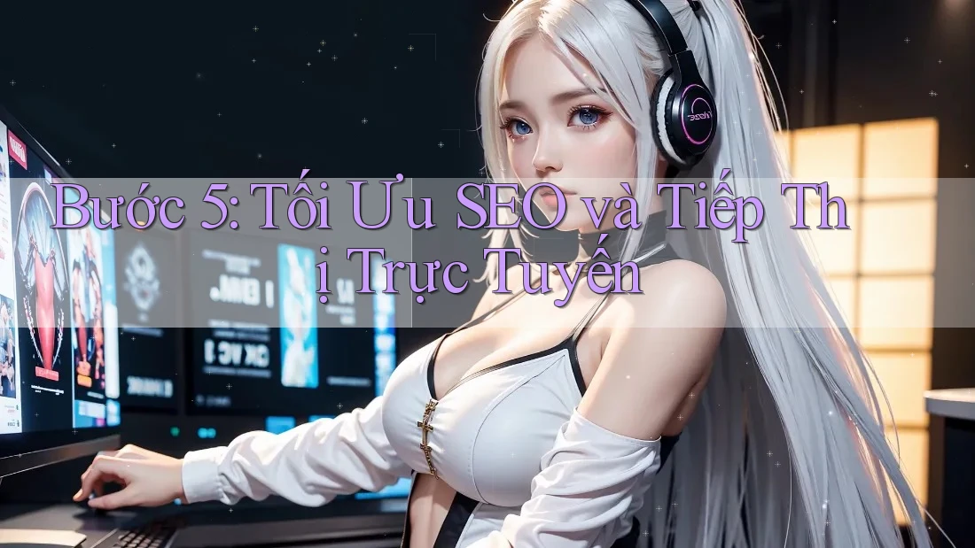 Bước 5: Tối Ưu SEO và Tiếp Thị Trực Tuyến Bước 5: Tối Ưu SEO và Tiếp Thị Trực Tuyến